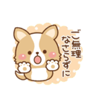丁寧♪ゆるコーギー大人の日常スタンプ03（個別スタンプ：37）