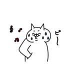 全力ねこ現実逃避したい編（個別スタンプ：23）