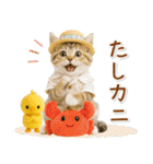 癒しニャンコの「夏」の毎日（個別スタンプ：32）
