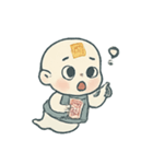 投胎ベビーの七月迷子日記（個別スタンプ：10）