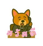 もうムリ柯基ベビー (タイ) Ver3（個別スタンプ：15）
