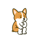 もうムリ柯基ベビー (えいご) Ver3（個別スタンプ：11）