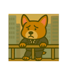 もうムリ柯基ベビー (えいご) Ver3（個別スタンプ：20）