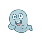 うらみの泡ゴースト ぶーぶー（個別スタンプ：1）