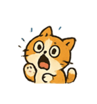 こわがりにゃんこおばけ逃亡劇（個別スタンプ：4）