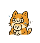 こわがりにゃんこおばけ逃亡劇（個別スタンプ：8）