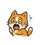 こわがりにゃんこおばけ逃亡劇（個別スタンプ：9）