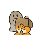 こわがりにゃんこおばけ逃亡劇（個別スタンプ：15）