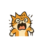 こわがりにゃんこおばけ逃亡劇（個別スタンプ：16）