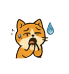 こわがりにゃんこおばけ逃亡劇（個別スタンプ：18）