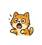 こわがりにゃんこおばけ逃亡劇（個別スタンプ：20）