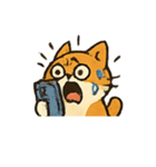 こわがりにゃんこおばけ逃亡劇（個別スタンプ：21）