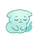 ゴースト子猫 幽霊行進（個別スタンプ：7）