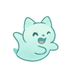ゴースト子猫 幽霊行進（個別スタンプ：11）