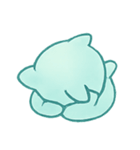 ゴースト子猫 幽霊行進（個別スタンプ：13）