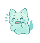 ゴースト子猫 幽霊行進（個別スタンプ：15）