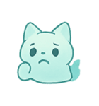 ゴースト子猫 幽霊行進（個別スタンプ：19）