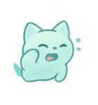 ゴースト子猫 幽霊行進（個別スタンプ：21）