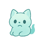 ゴースト子猫 幽霊行進（個別スタンプ：23）