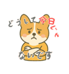 もうムリ柯基ベビー (にほんご) Ver3（個別スタンプ：8）