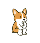 もうムリ柯基ベビー (にほんご) Ver3（個別スタンプ：11）