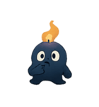 ろうそくおばけ ひくろ（個別スタンプ：4）