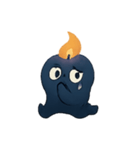 ろうそくおばけ ひくろ（個別スタンプ：9）