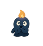 ろうそくおばけ ひくろ（個別スタンプ：10）
