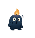 ろうそくおばけ ひくろ（個別スタンプ：14）