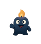 ろうそくおばけ ひくろ（個別スタンプ：24）