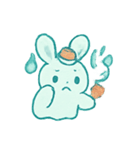 おばけうさぎ 提灯パレード（個別スタンプ：5）