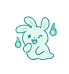 おばけうさぎ 提灯パレード（個別スタンプ：6）