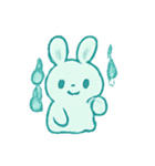 おばけうさぎ 提灯パレード（個別スタンプ：8）