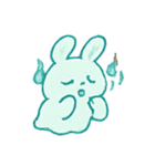 おばけうさぎ 提灯パレード（個別スタンプ：12）