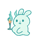 おばけうさぎ 提灯パレード（個別スタンプ：13）