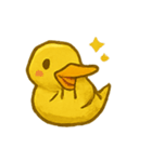 おばけ金の紙アヒル参上（個別スタンプ：4）