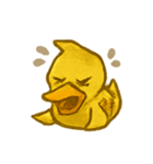 おばけ金の紙アヒル参上（個別スタンプ：17）