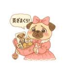 オタ活パグ！全力推しスタンプ（個別スタンプ：9）