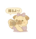 オタ活パグ！全力推しスタンプ（個別スタンプ：30）