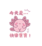 ウーパールーパーのゆるかわ日常（個別スタンプ：39）