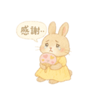 オタ活うさぎの全力スタンプ（個別スタンプ：4）