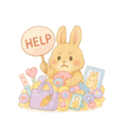 オタ活うさぎの全力スタンプ（個別スタンプ：6）