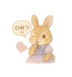 オタ活うさぎの全力スタンプ（個別スタンプ：34）