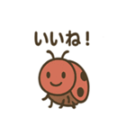 カワイイ虫たちのごあいさつ（個別スタンプ：16）
