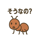 カワイイ虫たちのごあいさつ（個別スタンプ：28）