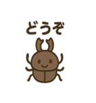 カワイイ虫たちのごあいさつ（個別スタンプ：34）