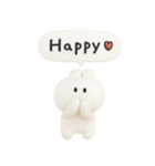3Dうさぎのきもち。〜心の叫び〜（個別スタンプ：35）