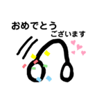 ともさんの、綿棒さんスタンプ（個別スタンプ：22）