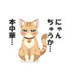 昭和死語を話す猫【昭和言葉・懐かしい】（個別スタンプ：27）