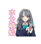 おしゃれJKのソフトテニス部（個別スタンプ：13）